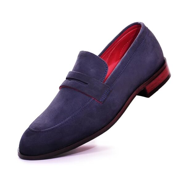 Maison Treasure Handmade Suede Leather Loafer shoes for Men's with Premium Leather Sole