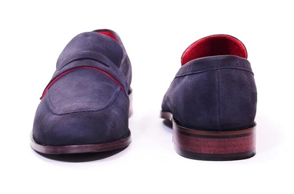 Maison Treasure Handmade Suede Leather Loafer shoes for Men's with Premium Leather Sole - Image 2