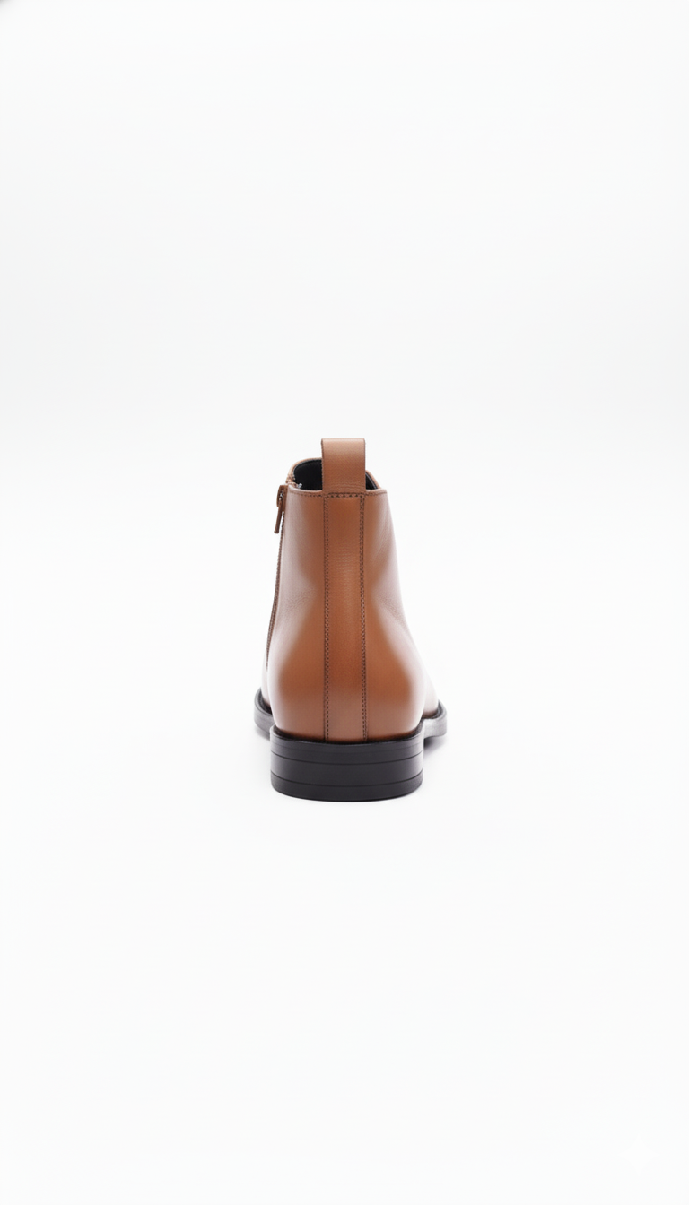 Brown Leather Boots for Men – Handcrafted Premium Boots by Maison Treasure - Image 6