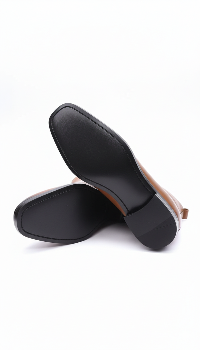 Brown Leather Boots for Men – Handcrafted Premium Boots by Maison Treasure - Image 8