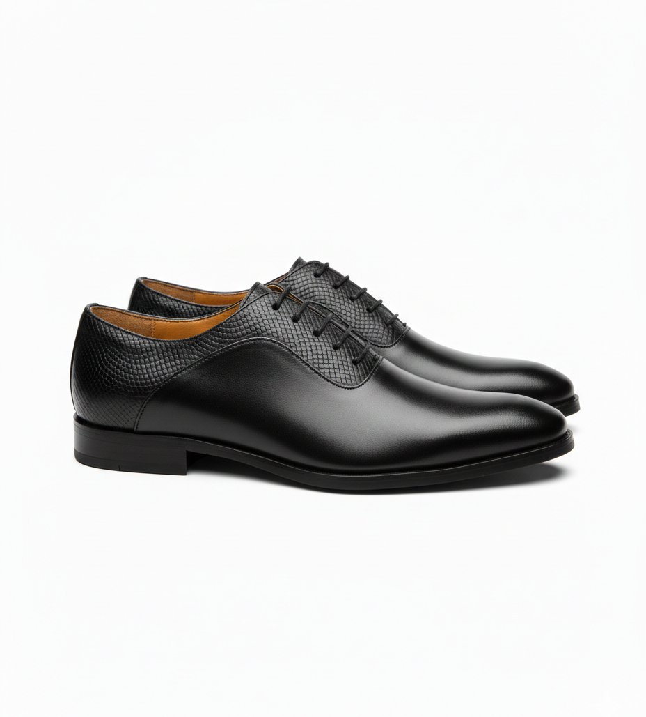 Black Formal Shoe for Men- Maison Treasure - Image 5