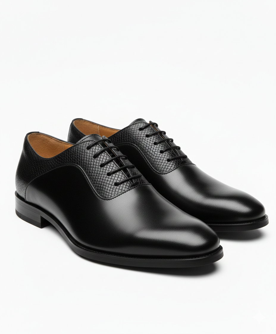 Black Formal Shoe for Men- Maison Treasure - Image 6